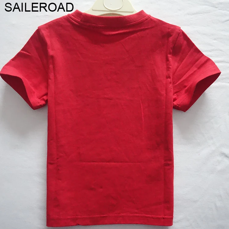 SAILEROAD/Детская футболка с динозавром из мультфильма для мальчиков от 4 до 11 лет летние топы для маленьких мальчиков и девочек, футболки, одежда Muchacho Camisa de T