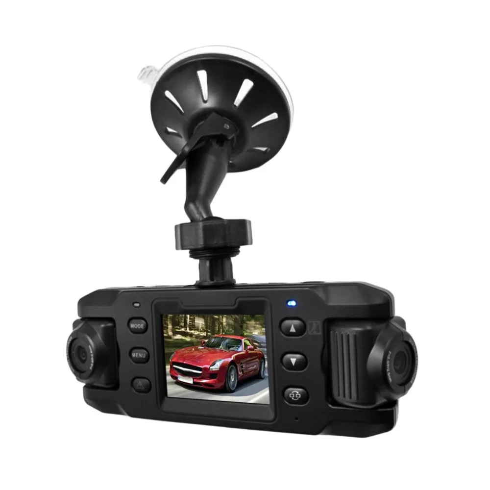 

Car Camera DVR Data With Tracking Record Seamless Recording RecorderRH-X9 720P HD 2.31 inch LED Screen Vehicle Dual