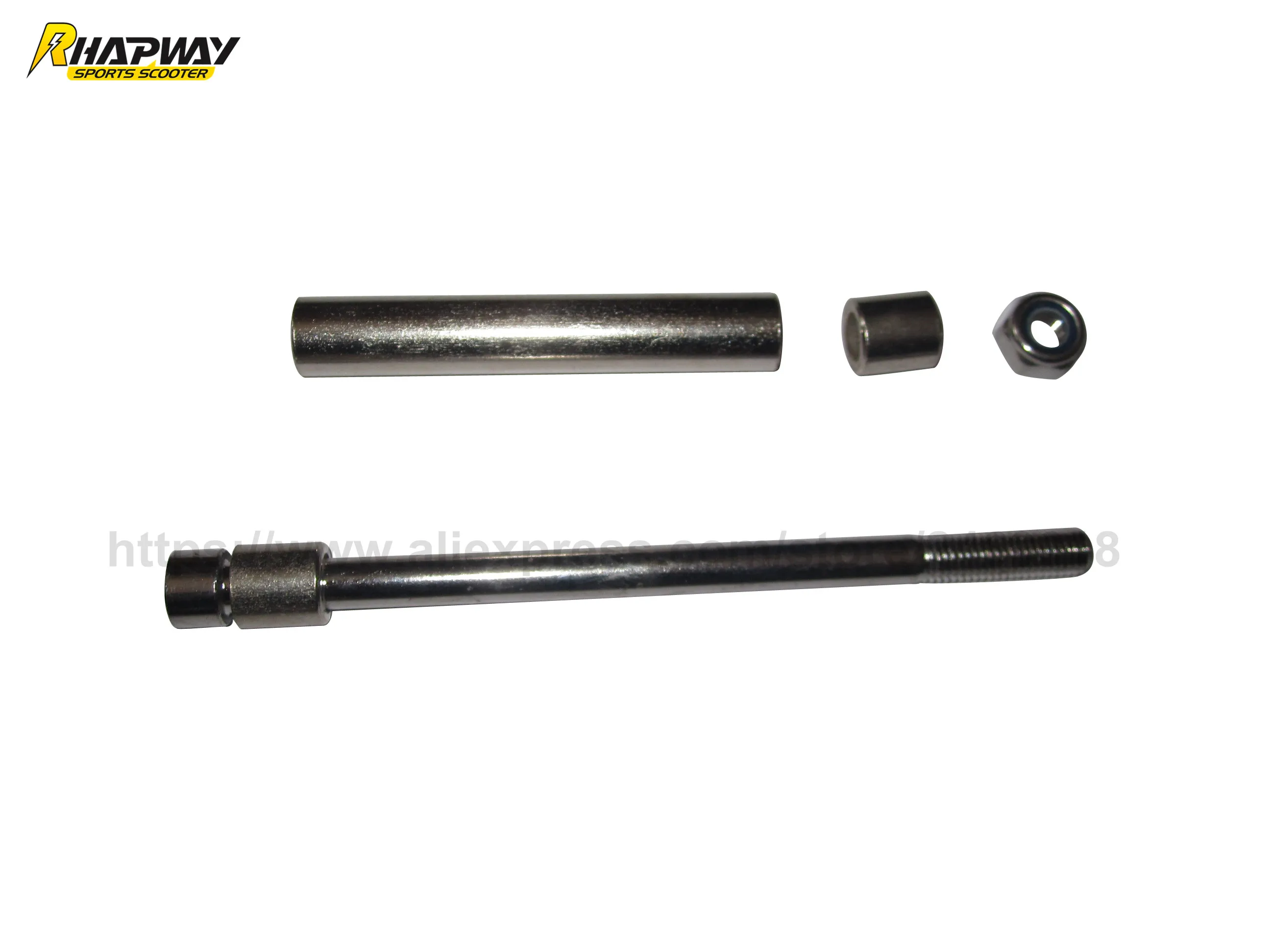 High Quality Gas/ Electric Scooter Wheel Axle 10*170mm Wheel Spindle