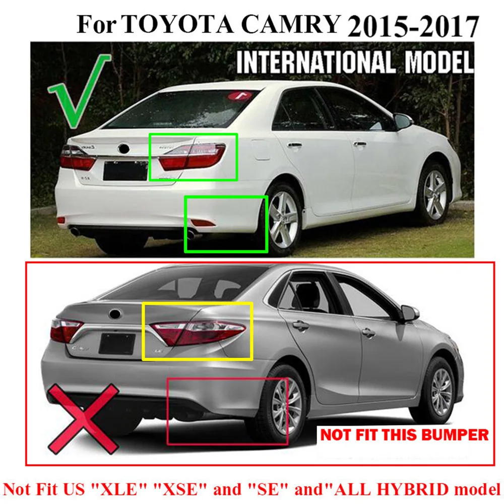 Набор литых автомобильных брызговиков для Toyota Camry 2015 2016 2017 брызговики аксессуары