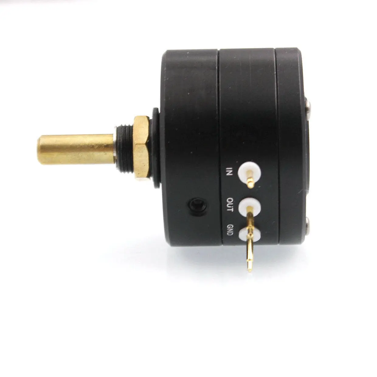 1PC EIZZ 100K High End 24 Step MONO LOG Attenuator Volume Potentiometer ...