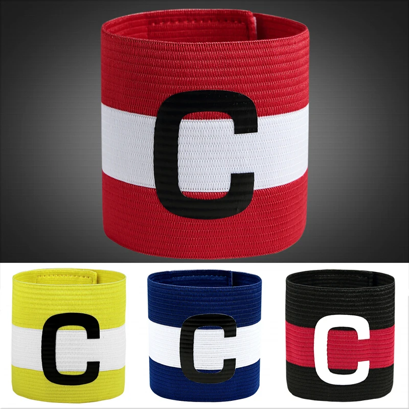 

Football Soccer Gear Adjustable Captain Armband Player Arm Band