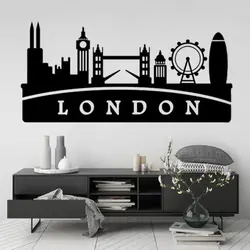 Лондон город обои Гостиная украшения дома красота модные спальня стены стикеры плакат настенный Декор LY1311