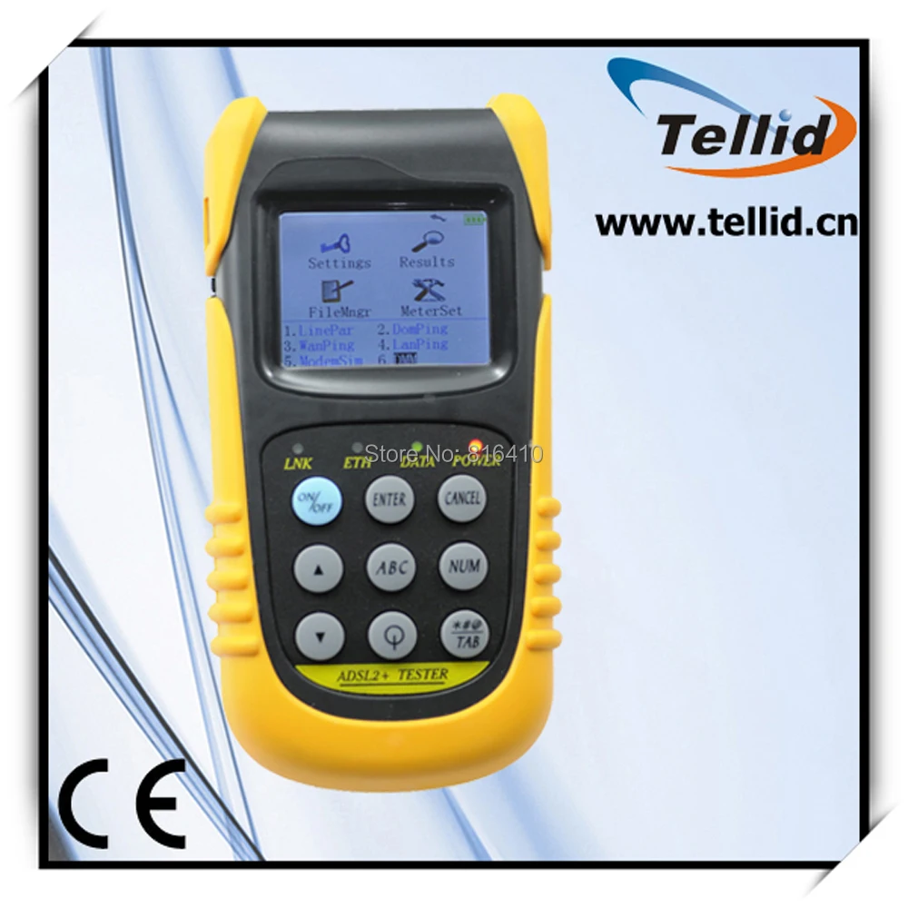 ADSL2 + тестер TLD801D|tester paint|tester cartester line |