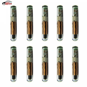 

KEYECU 10 Pcs/lot Texas 4D ID60 Glass Transponder Chip for Ford / Lincoln / Mazda /Jaguar