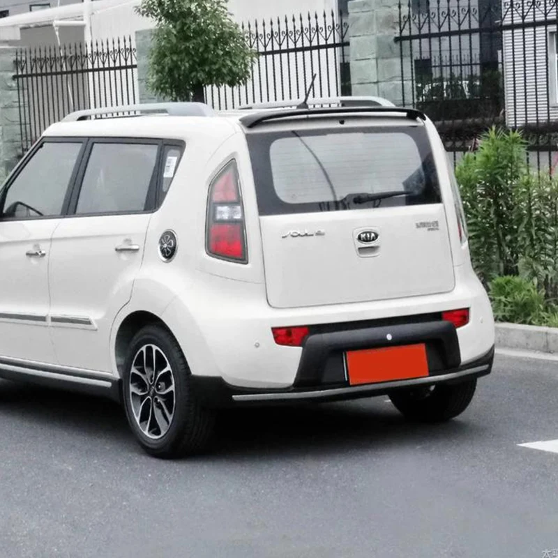 Дизайн 2010- для kia soul spoiler Высокое качество ABS Материал грунтовка или DIY Краска душа Спойлеры raer крыло хвост