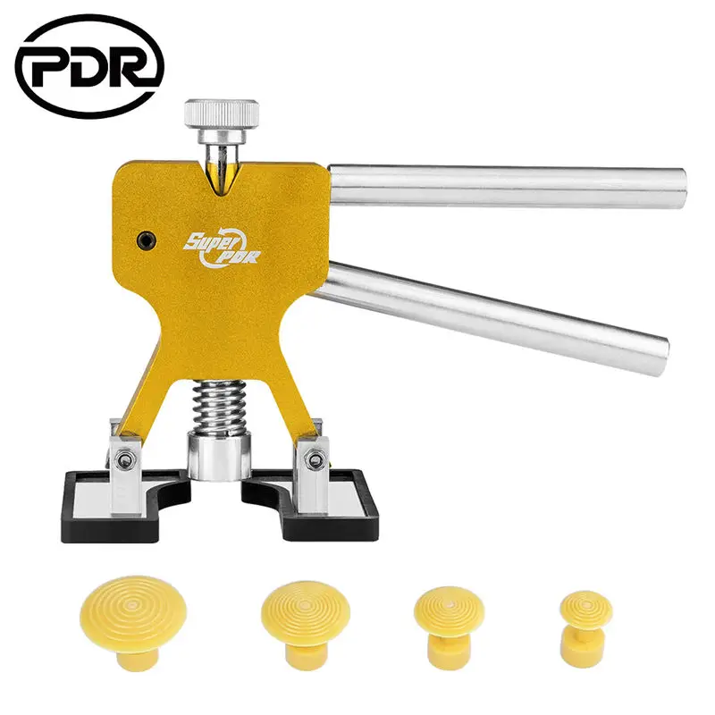 Dropshipping PDR Tools Paintless Dent Repair Removal Dent Puller Lifter Suction Cup Tabs Hand Tool Set for Remove Pulling Dents