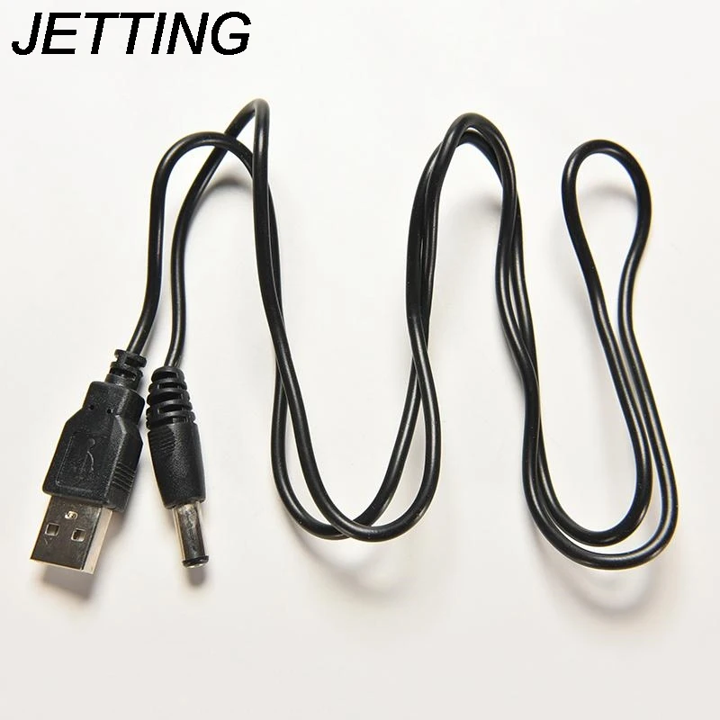 

1 Pc USB 2.0 to DC 5.5mm X2.1mm 80cm USB to Power Cord Cable Wire Electronic Data Line Accessories