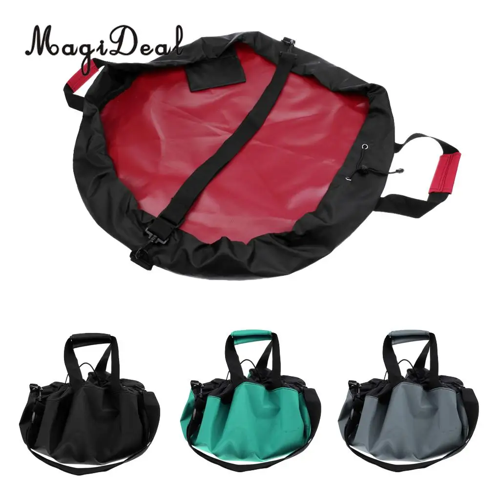 

MagiDeal Waterproof Wetsuit Change Mat Wetsuit Change Pad Carrying Bag&Handle Straps for Surfing Swimming Kayak Water Sport Acce