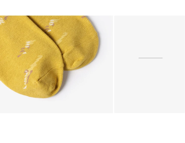 CHAOZHU/женские хлопковые носки в стиле ретро, масляная живопись, знаменитая художественная абстракция, художественные Модные Винтажные носки для девочек