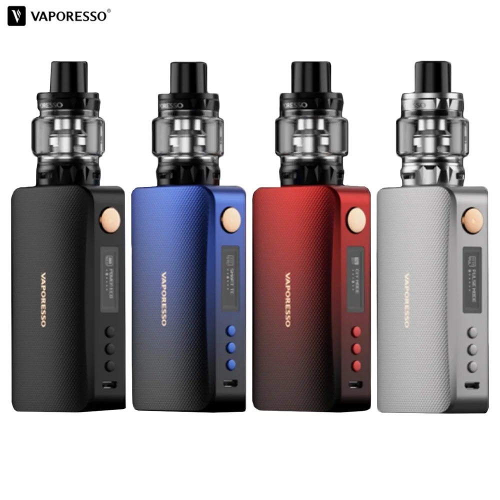 Предпродажа оригинальный Vaporesso GEN комплект 220 Вт 18650 Батарейный блок мод с 8 мл SKRR S