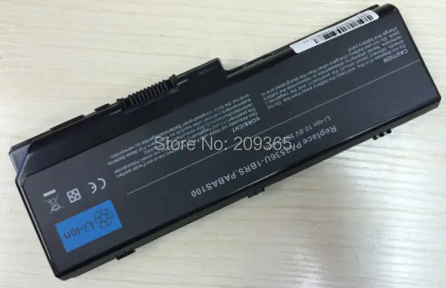 Аккумулятор для ноутбука HSW TOSHIBA PABAS100 PA3536 PA3536U Satellite 1BRS Toshiba Equium P200 P300|Аккумуляторы
