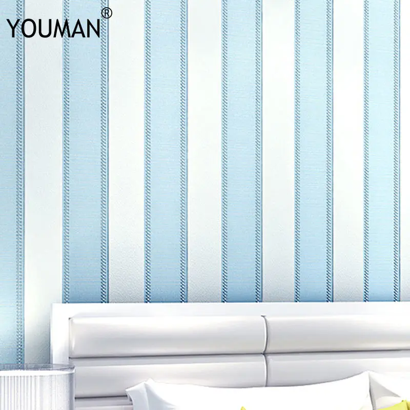 

Wallpapers YOUMAN 3D Modern Stripe Wallpaper Embossed Textured Wall Paper For Living Room Bedroom Wallpaper Rolls Home Decor