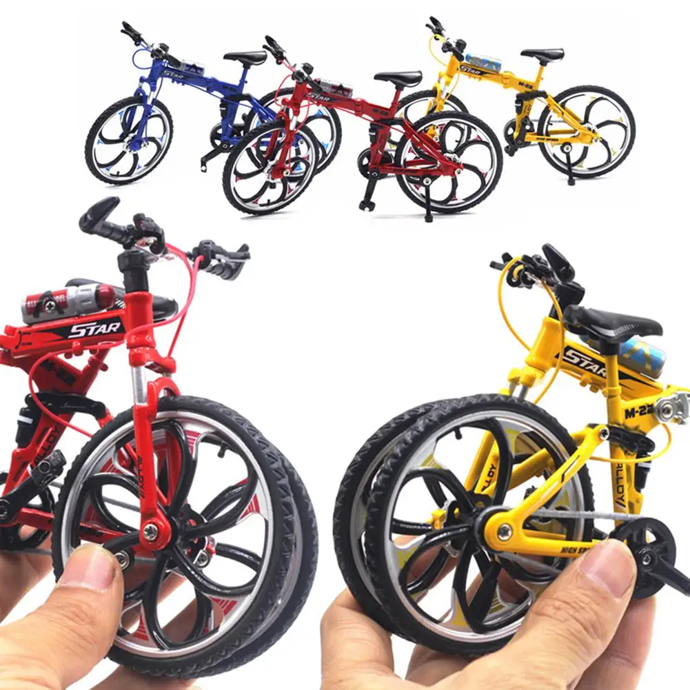 Vintage BMX diecast vélo modèle À faire soi-même Jouet Enfants Cadeaux d'anniversaire 