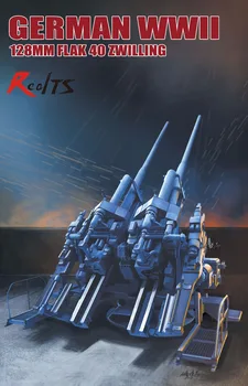 

RealTS Modelcollect UA72098 1/72 German WWII 128mm FLAK 40 ZWILLING