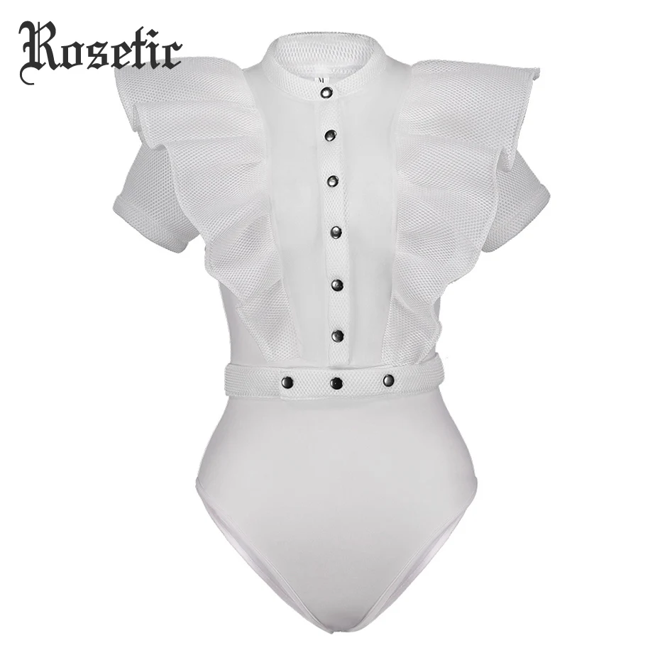 Rosetic Black Jumpsuits For Women Gothic Combinaison Femme Sexy Body Women One Piece Mesh Bodysuit Womens Clothing Romper Rosetic Black Jumpsuits For Women Gothic Combinaison Femme Sexy Body Women One Piece Mesh Bodysuit Womens Clothing Romper