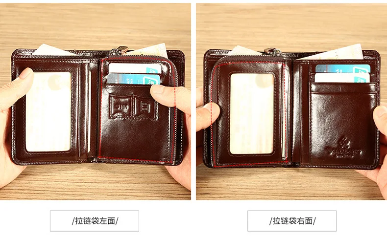 ManBang классический Стиль бумажник из натуральной кожи Для мужчин кошельки Короткий Мужской кошелек держатель для карт кошелек Для мужчин