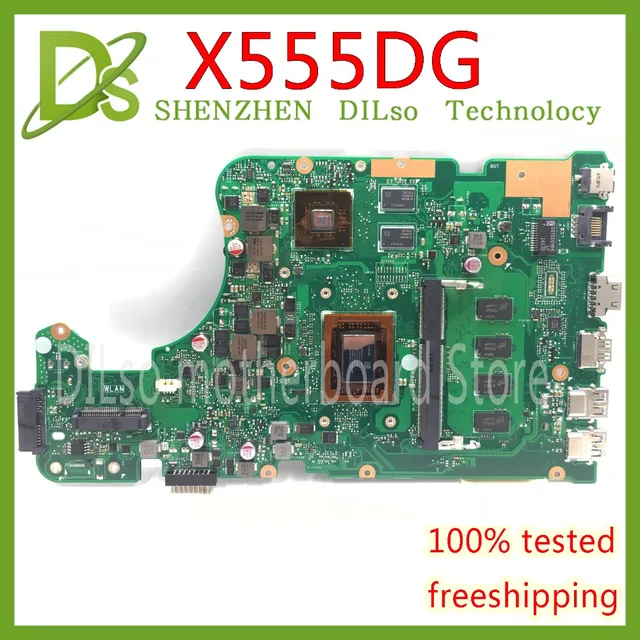 $US $225.00  KEFU X555DG motherboard FIT For ASUS X555D A555DG X555QG X555Y laptop motherboard REV2.0 Test work 