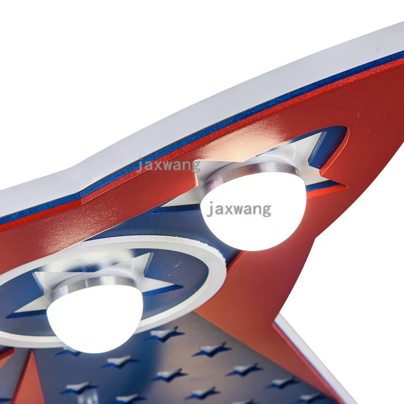 Children's Roof ceiling Light Suction Boy's Bedroom Starway Aircraft ceiling lamp Remote Control Cartoon Living Room Lighting