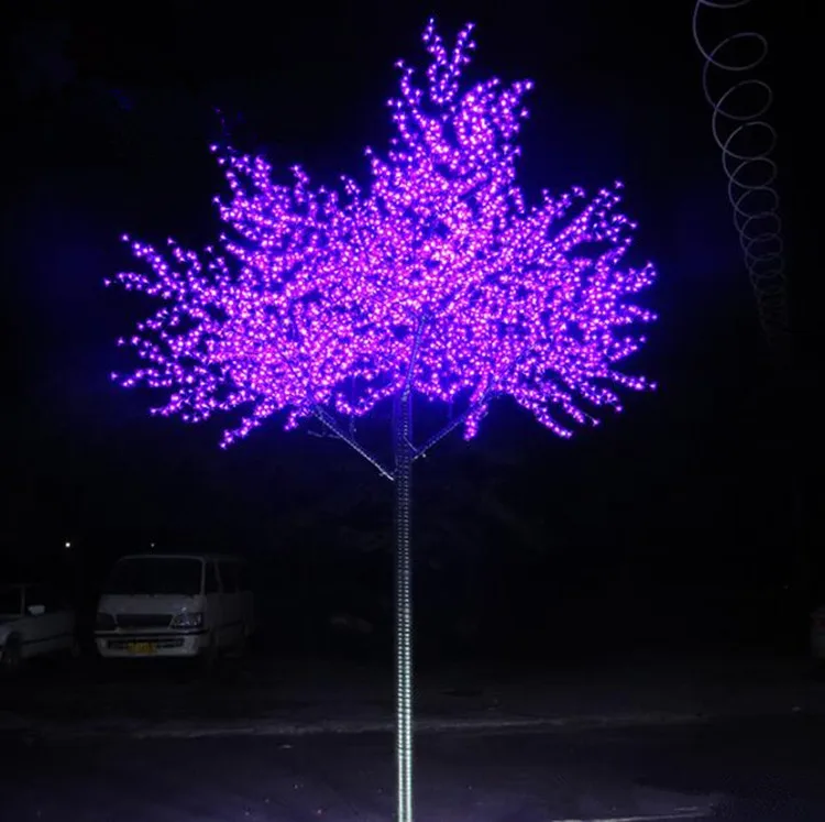 1,8 метров 864 светодиодов Праздничные огни, огни украшения Peach blossom дерева огни для Europ/Северная Америка