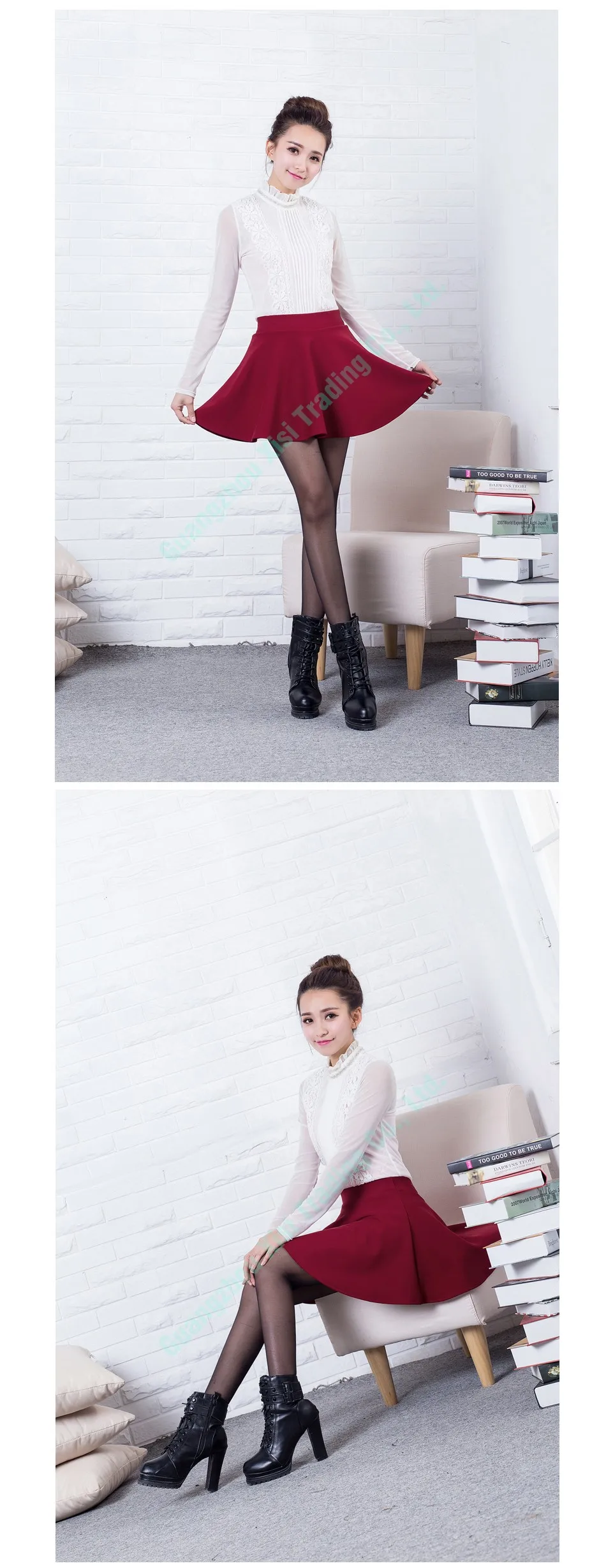 Плиссированные мини-юбки с завышенной талией для девочек, Женская коллекция года, весна-лето размера плюс, черная модная женская мини-юбка