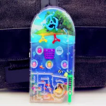 Новые детские развивающие мячи для вечеринок, мини-мультяшная сковорода, подарочные игры, машинки для игры, карманная игрушка в пинбол, игрушка, случайный цвет