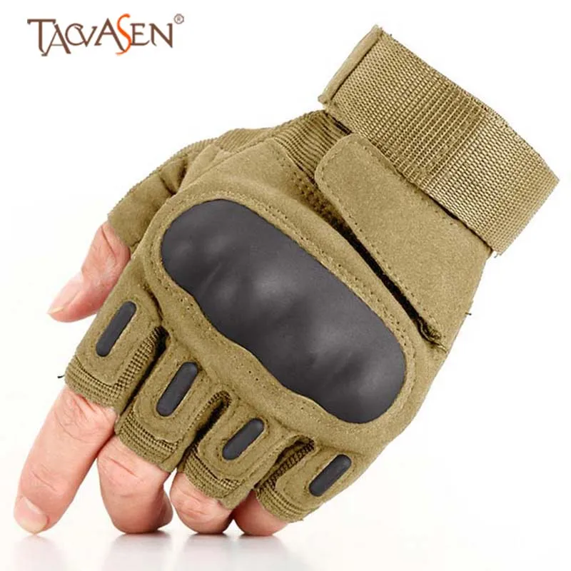 Для мужчин Тактический перчатки Половина Finger Пейнтбольная Airsoft Glovel военные