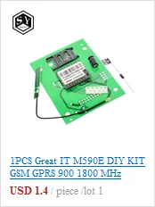 1 шт. отличный IT M590E DIY комплект GSM GPRS 900 1800 МГц короткое сообщение сервис SMS модуль для проекта для Arduino дистанционного зондирования