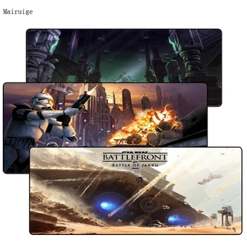 

Mairuige Free Shipping Gaming Mouse Pads Big Locking Edge Star War Mouse pad Mat for LOL Dota2 CS Mouse Mice Pad for Game Player