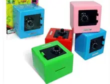 Free Shipping Password Toy Bank Box Goal Piggy Bank Cash Coin Money Saving Storage Calculator Kid