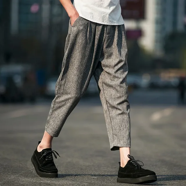 Fashion Sweatpants In 2018 Black Pleather Pants Men Japanese Style