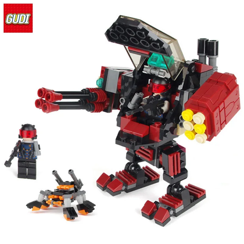 

G Model Compatible with G8209 194pcs Robot Models Building Kits Blocks Toys Hobby Hobbies For Boys Girls