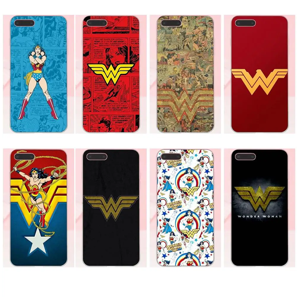 

Soft Silicone TPU Transparent Protective Wonder Woman For Apple iPhone X 4 4S 5 5C SE 6 6S 7 8 Plus For LG G4 G5 G6 K4 K7 K8 K10