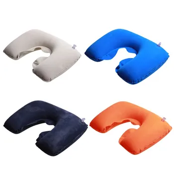 

Inflatable Folding U Shape Air Pillow Cushion Carrying Outdoor Neck Massage Blow Up Cushion 100% Cotton Pillow Cushion