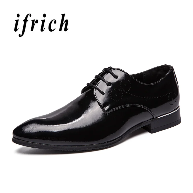 

Men Wedding Dress Shoes Big Size Banquet Classic Mens Leather Casual Shoes Loafers Men Oxford Formal ShoesParty Social Footwear