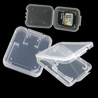 sd sdhc NOYOKERE החדש חם מכירת 10pcs SD SDHC Memory Card Case מחזיק מגן פלסטיק שקוף מקרי אחסון Box (5)