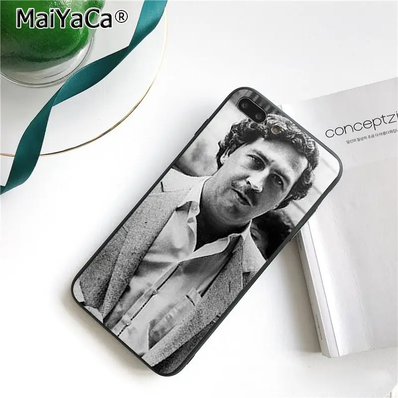 MaiYaCa Narcos ТВ серии Пабло Эскобар чехол для телефона с рисунком для iphone 11 Pro 11Pro MAX 8 7 6 6S Plus X XS MAX 5 5S SE XR