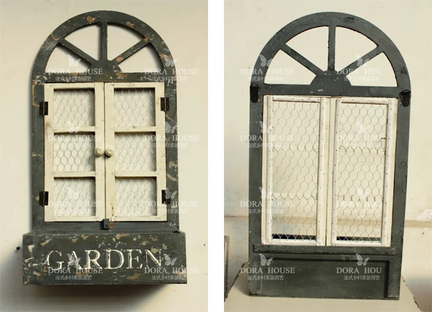 French Countryside Retro Hanging Log Off The Window Flower Implement Greenhouses Planter Meaty Plant Flower Pot Flower Pot Flower Plant Potflower Flower Aliexpress