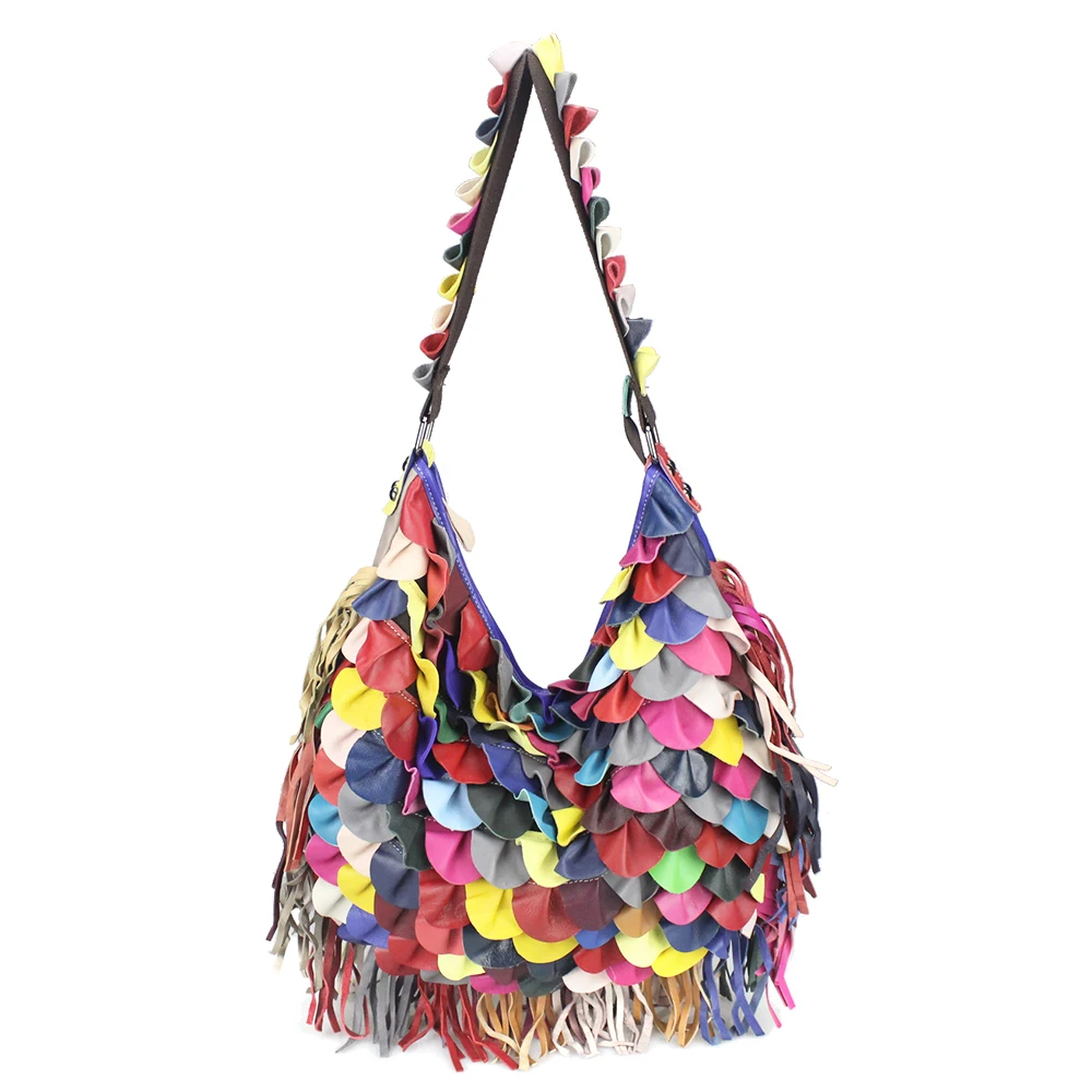 

2019 women Genuine Leather bags handbags bag tote fashion designer shoulder bags real leather high quality female Sheep bag bag