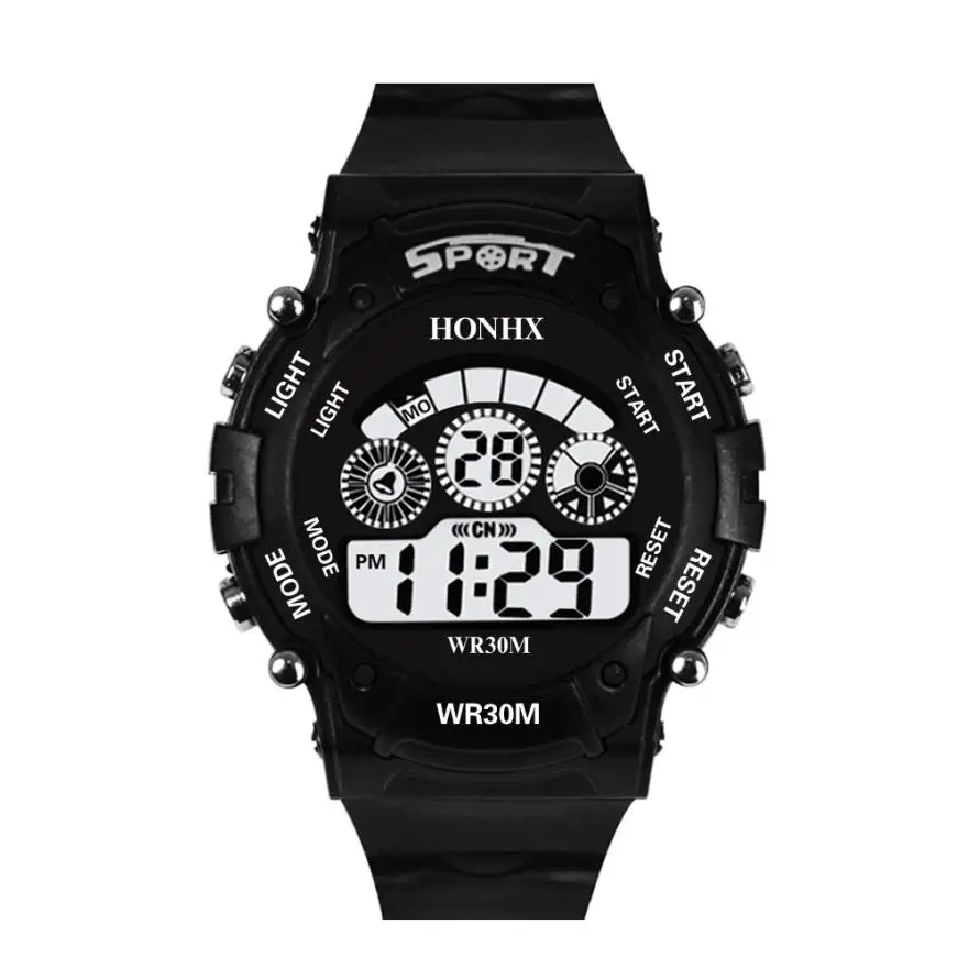 Fashion Mens Digital LED Analog Quartz Alarm Date Sports Wrist Watch