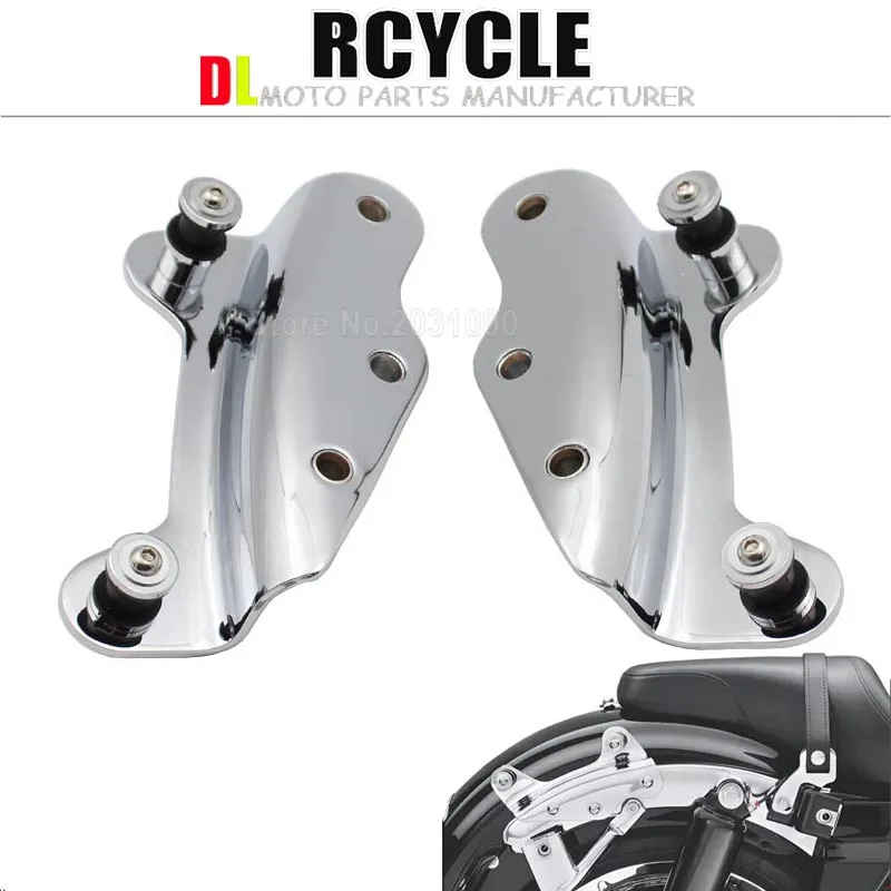 

Sissy Bar Luggage Rack 4 Point Docking Hardware Kit For Harley Touring Electra Road Street Glide FLHX Classic FLHTC Metal Chrome