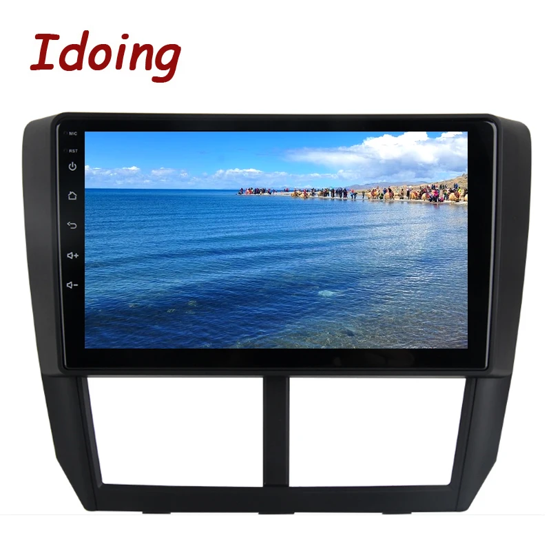 Flash Deal Idoing 1Din 9"Car Radio GPS Multimedia Player Android8.0/7.1For Subaru Forester 2008-2012 4G+64G Octa Core Navigation Fast Boot 5