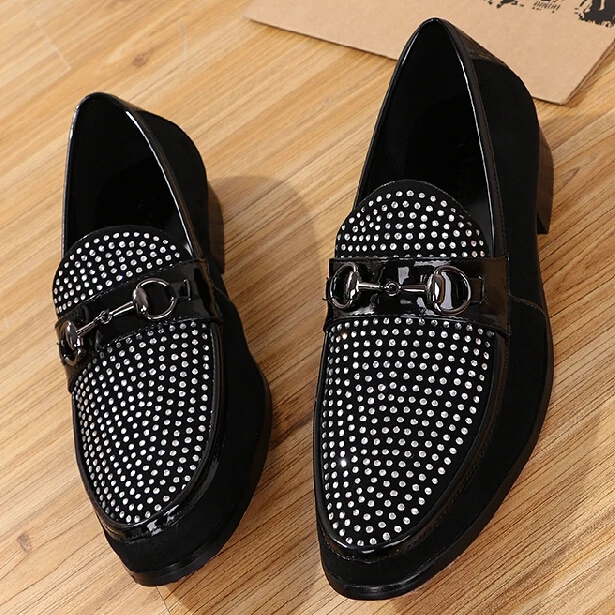 mens rhinestone shoes