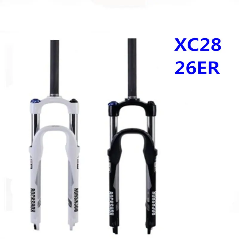 RockShox XC28 вилка велосипеда 26 &quot100 мм шок Предотвращение Велосипедная MTB 26er масло
