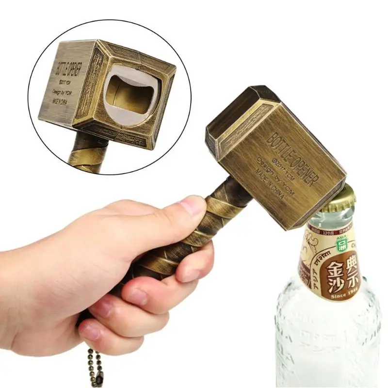 Открывалки для пивных бутылок молоток в форме Тора открывалка для бутылок штопор для вина ключ для напитков открывалки для банок для ужина вечерние бар