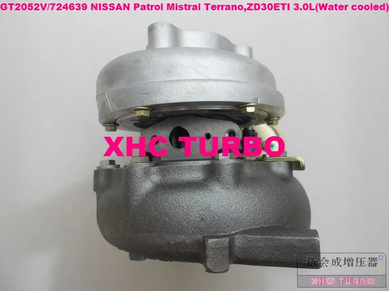 GT2052V 724639-5006 s 705954 турбонагнетатель для Nissan Mistral Patrol Terrano ZD30DTI/ETI 3.0L 160HP(вода+ масляным охлаждением