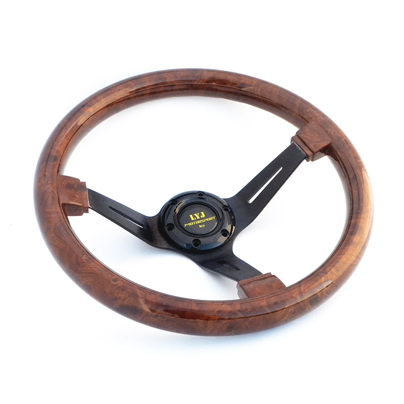 Universal wood car steering wheel  (1)