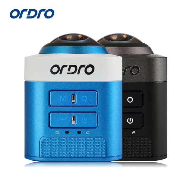 

Ordro Brand 360 Degree Full View Mini Camcorder D5 1080p FHD Portable Digital Video Camera WIFI Loop Video Recording HDMI Output