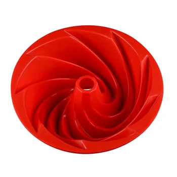 

9 Inch Hollow Savarin Chiffon Shaped Silicone Cake Mold Bakeware Baking Dessert Tools Big Spiral Cake Pan