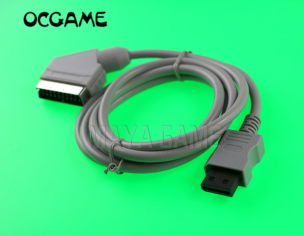 OCGAME 1.8M length For Wii WIIU WII U PAL consoles RGB SCART cable